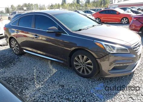 2017 Hyundai Sonata Sport из США, поврежденный, VIN 5NPE34AF1HH594765